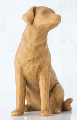 “Love My Dog” (Light) Willow Tree Figurine