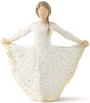 Butterfly Willow Tree Figurine