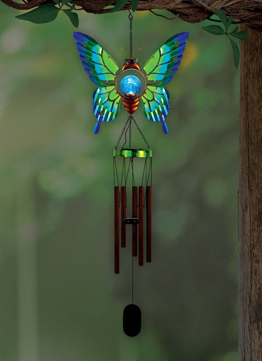 Butterfly Solar Chime