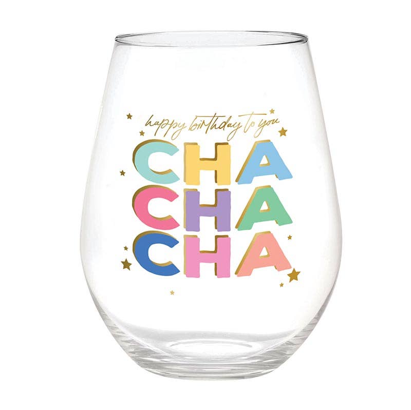 Cha Cha Cha Jumbo Wine Glass