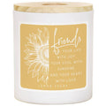 Friends Fill Your Life..Lemon Sugar Candle