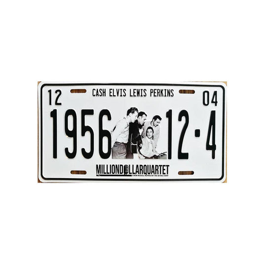 Elvis Presley 1956 MDQ License Plate