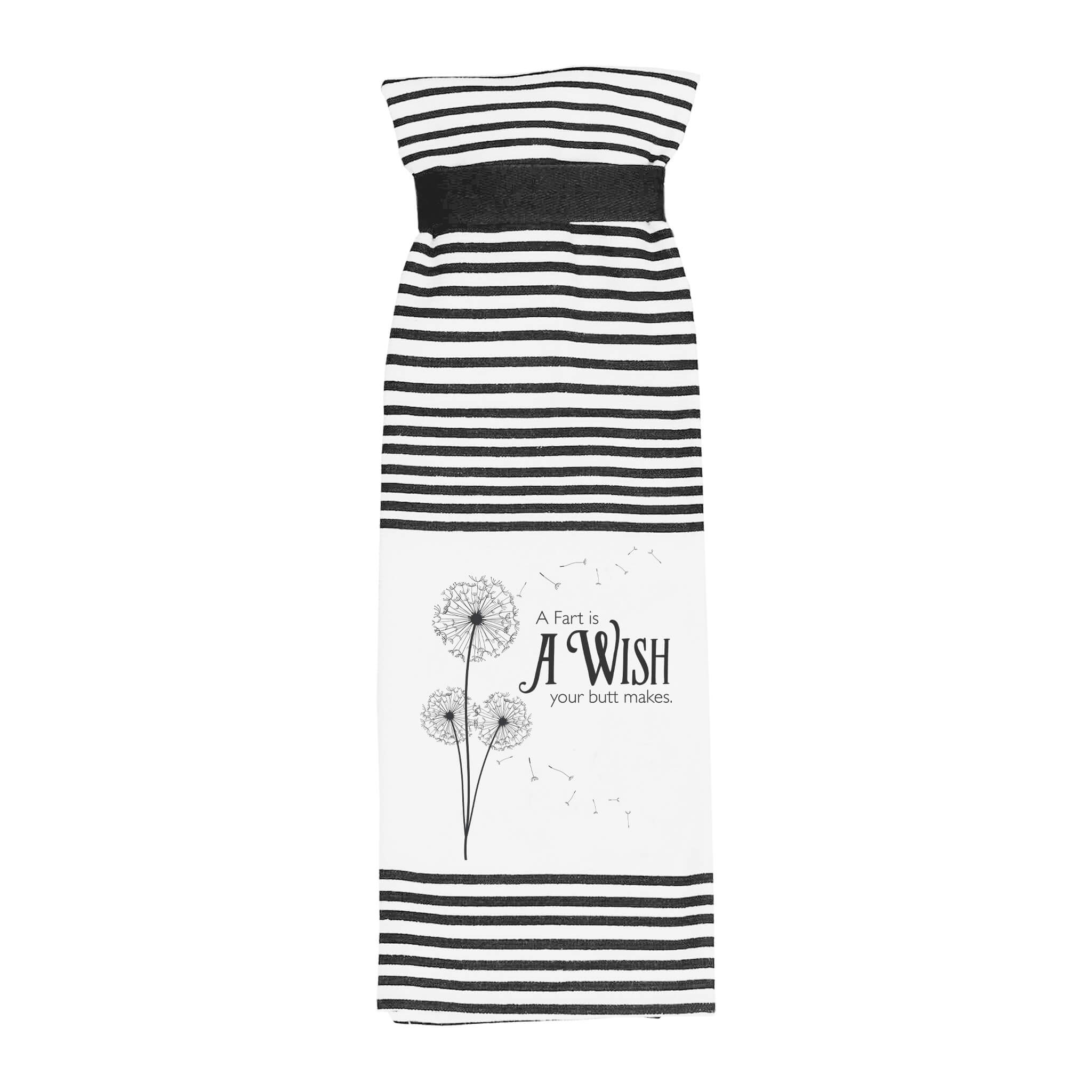 A Fart is a Wish Your Butt Makes Bathroom Towel