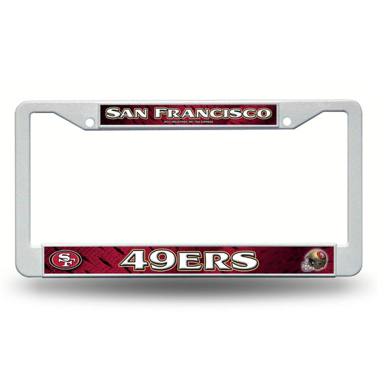 San Francisco 49ers Plastic Auto Frame