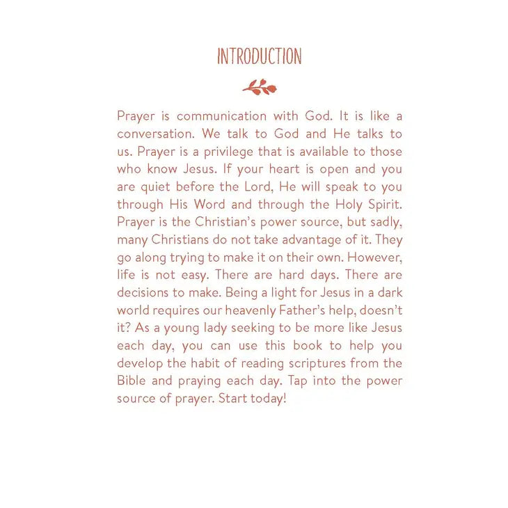 Power Prayers for Girls