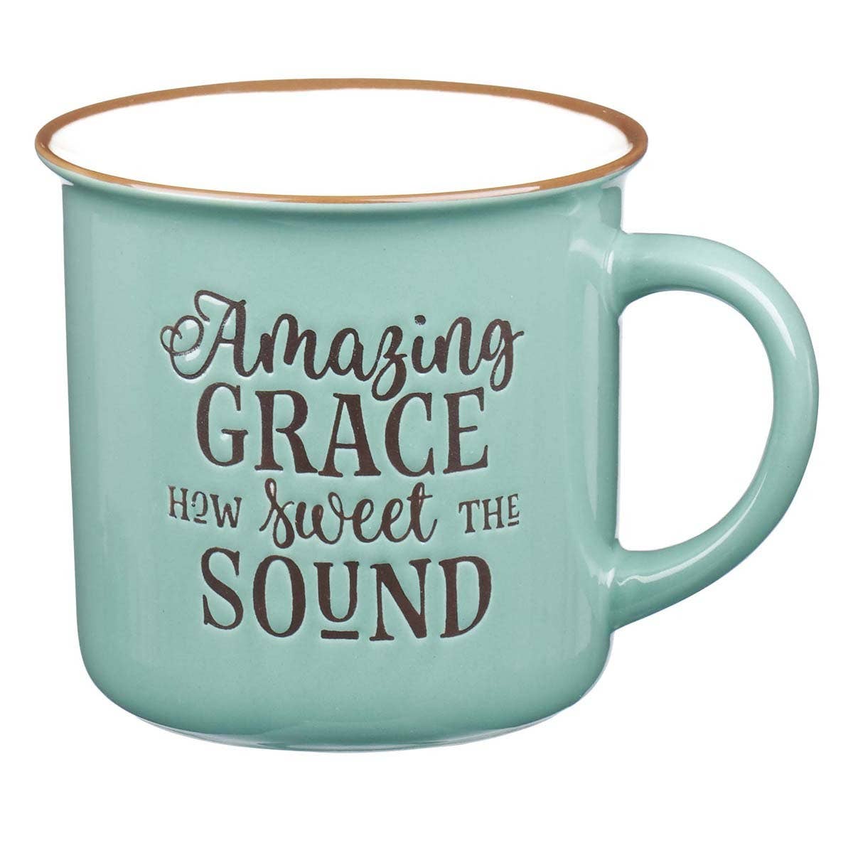 Amazing Grace Green Coffee Mug