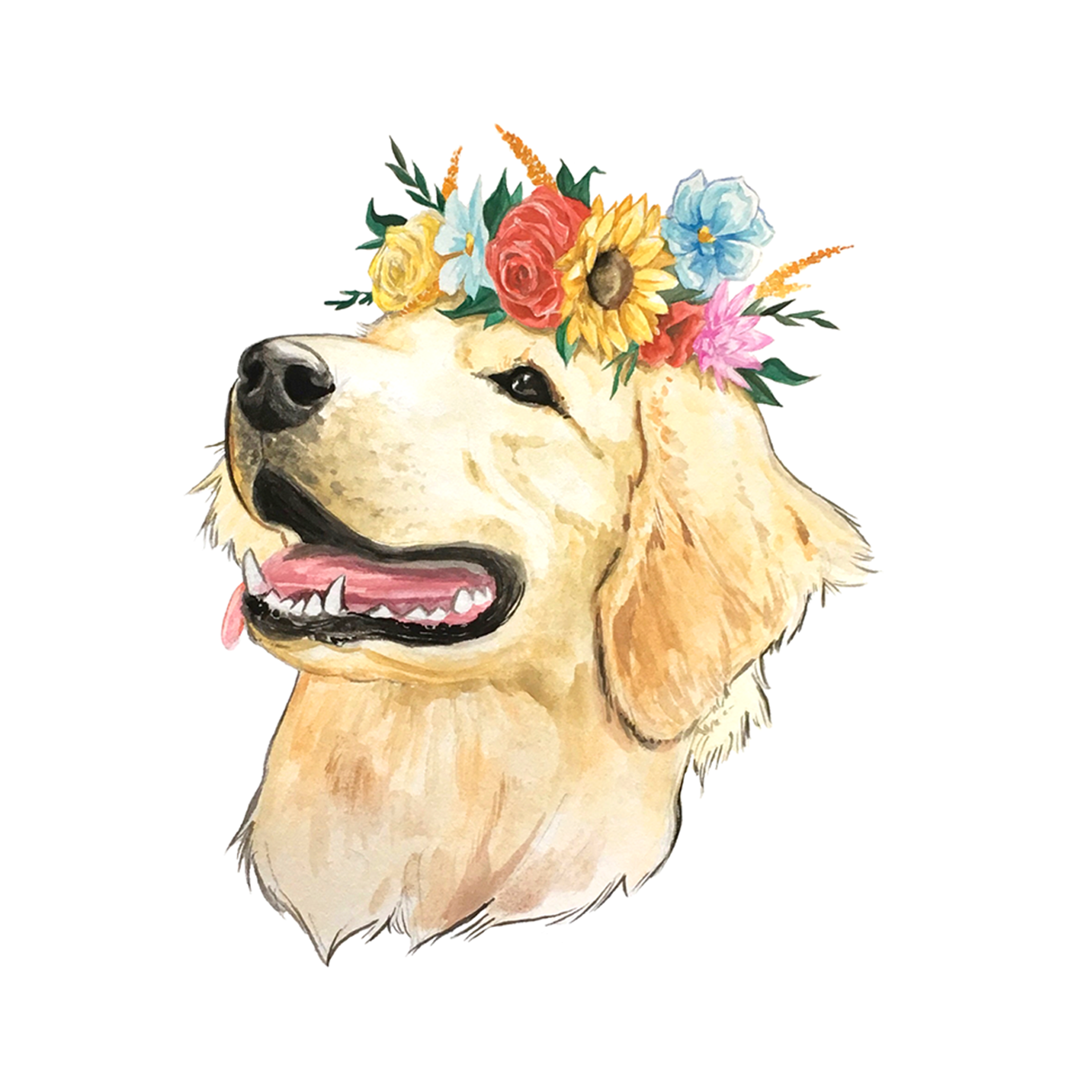 Golden Retriever Sticker