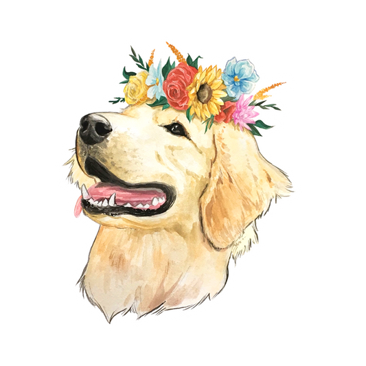 Golden Retriever Sticker