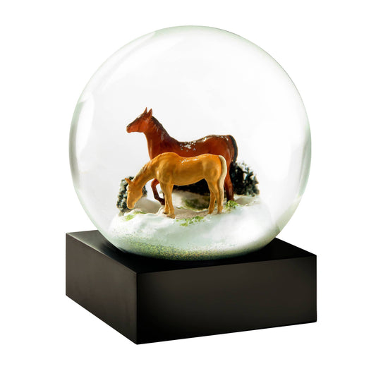 CoolSnowGlobes - Horses Snow Globe