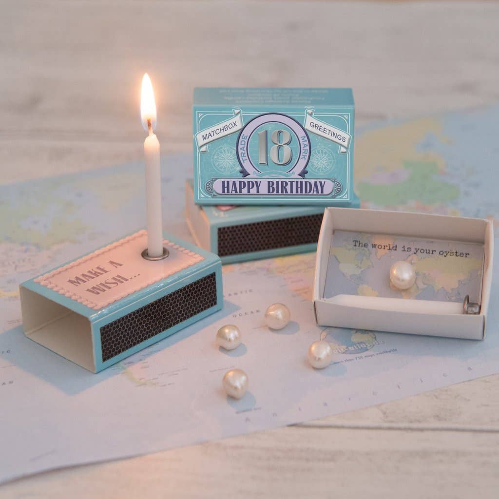 Happy 18th Birthday In A Matchbox
