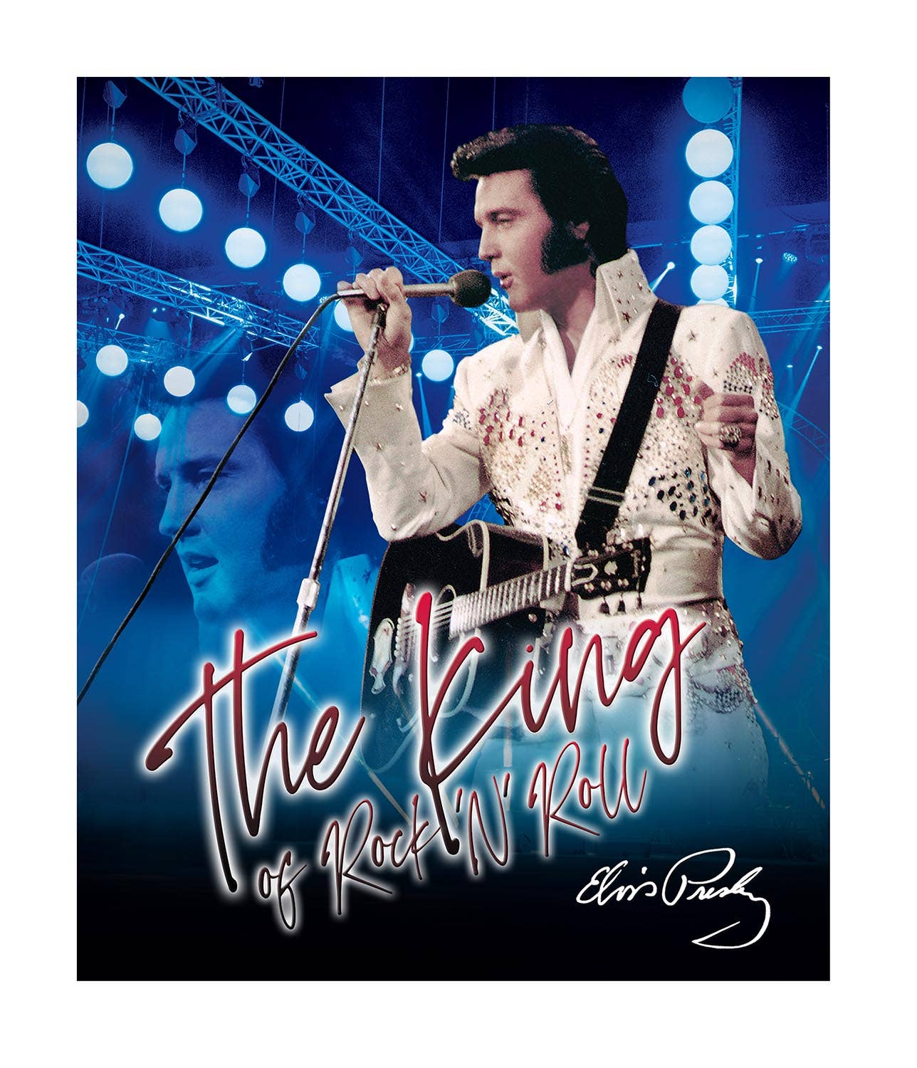 Elvis Presley The King Throw