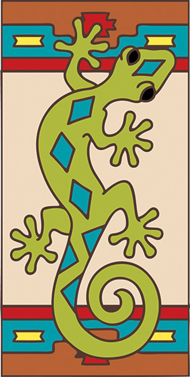 Southwest Gecko Left Tile
