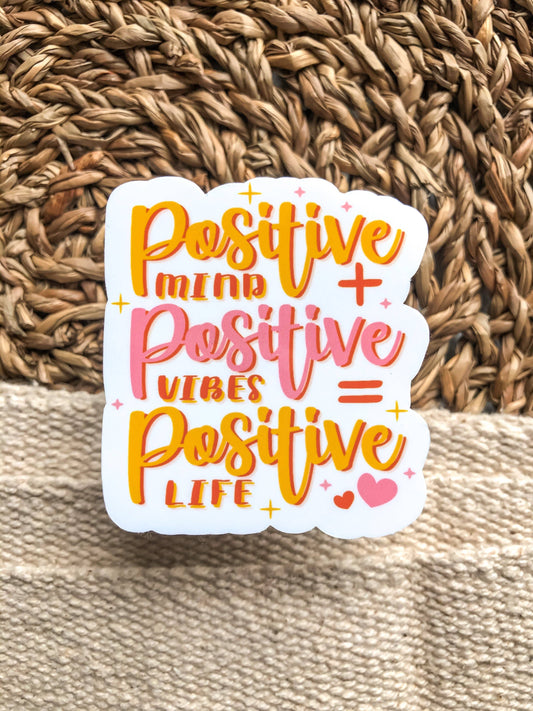 Salty Ocean Crew - Positive Mind, Positive Vibes, Positive Life Sticker