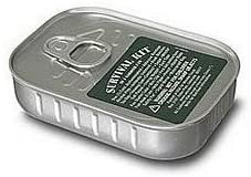 Whistle Creek Survival Kit in a Sardine Can