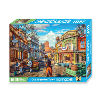 Old Western Town Puzzle