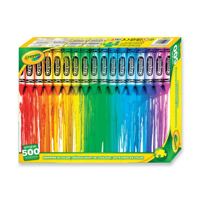 Dripping In Color 500 Piece Jigsaw Puzzle