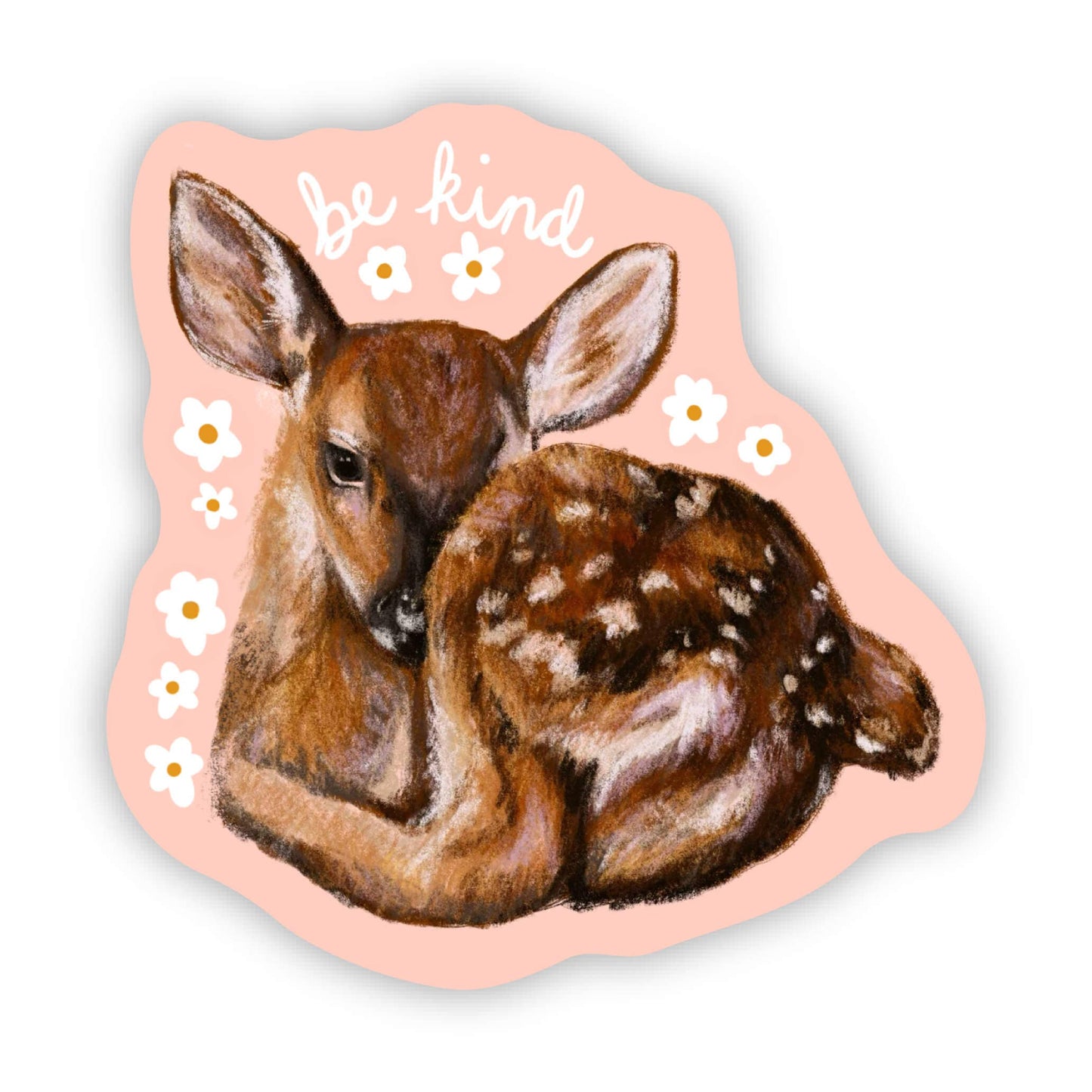 Be Kind Deer Sticker