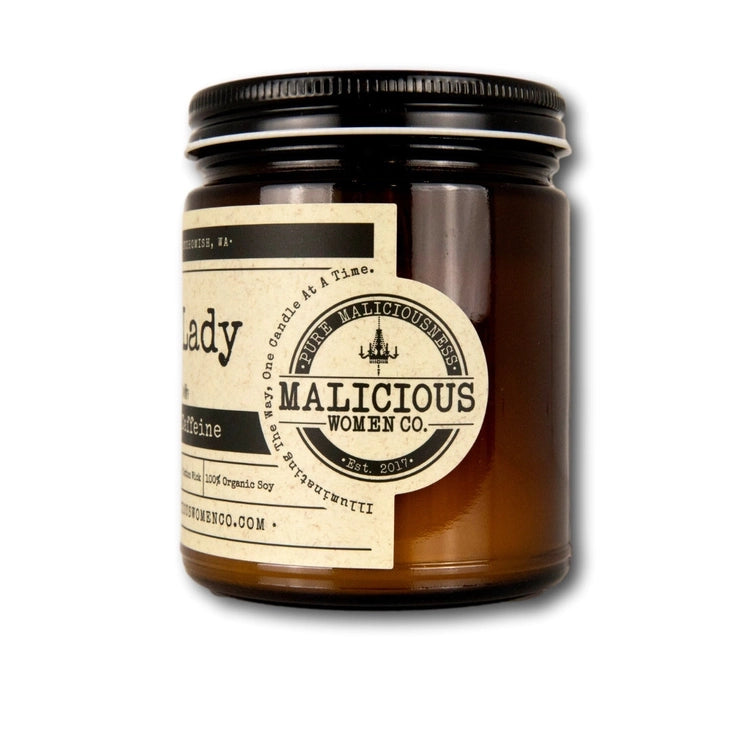 Malicious Women Candle Co - Boss Lady - Infused with Hustle & Caffeine
