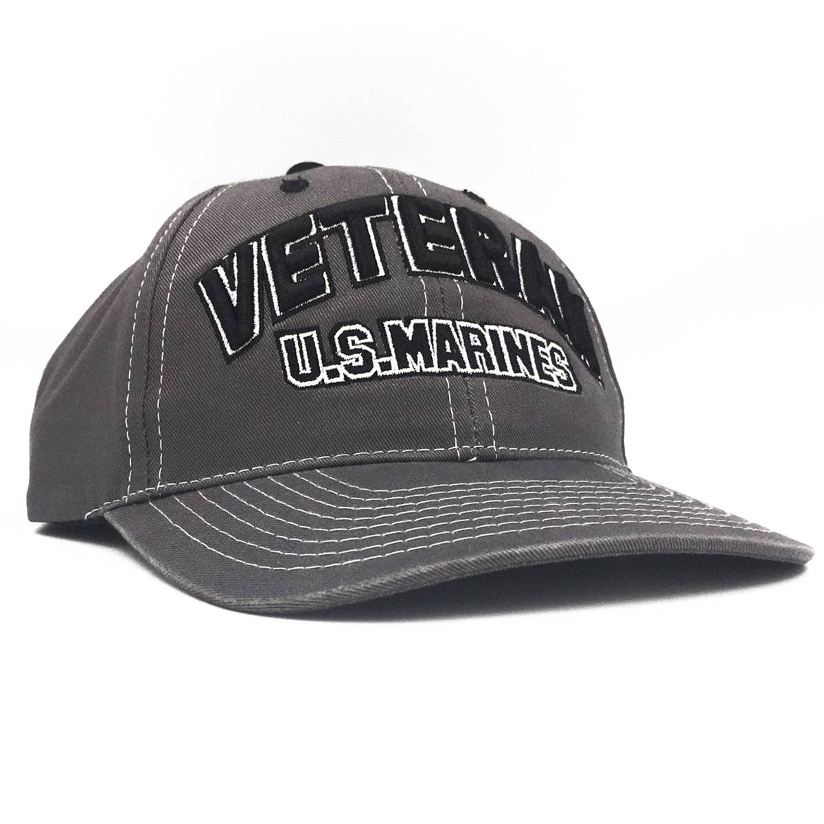 USMC Veteran Embroidered Marine Corps Cap