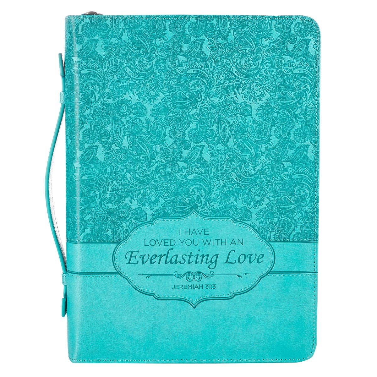 Everlasting Love Turquoise Bible Cover