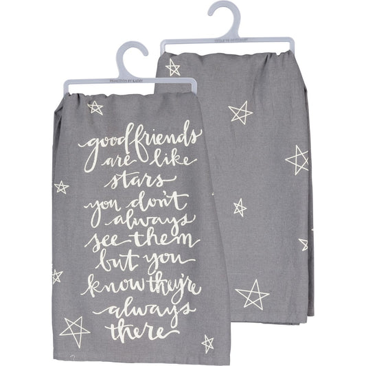 Kitchen Towel - Good Friends Like Stars Always