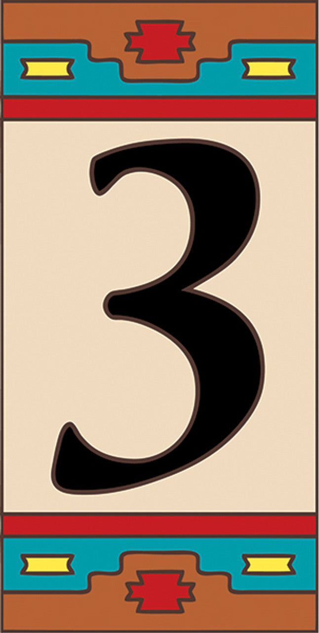 Number 3 Southwest Tile
