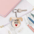 I Woof You Keychain
