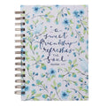 A Sweet Friendship Large Wirebound Journal