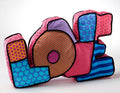 Britto by Enesco Love Pillow Plush