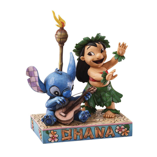 Jim Shore Disney Traditions Lilo and Stitch Ohana