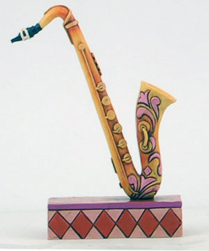 SALE!! Jim Shore Mini Saxophone