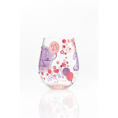 21 Lolita Stemless Wine Glass