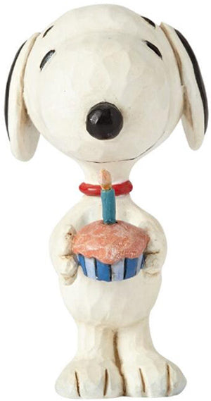 Jim Shore Mini Snoopy Birthday Figurine