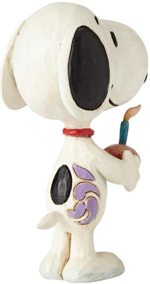 Jim Shore Mini Snoopy Birthday Figurine