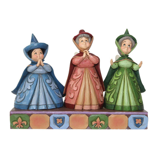 Jim Shore Three Fairies/Sleeping Beauty Figurine