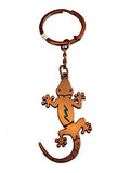 Gecko Keychain Bronze