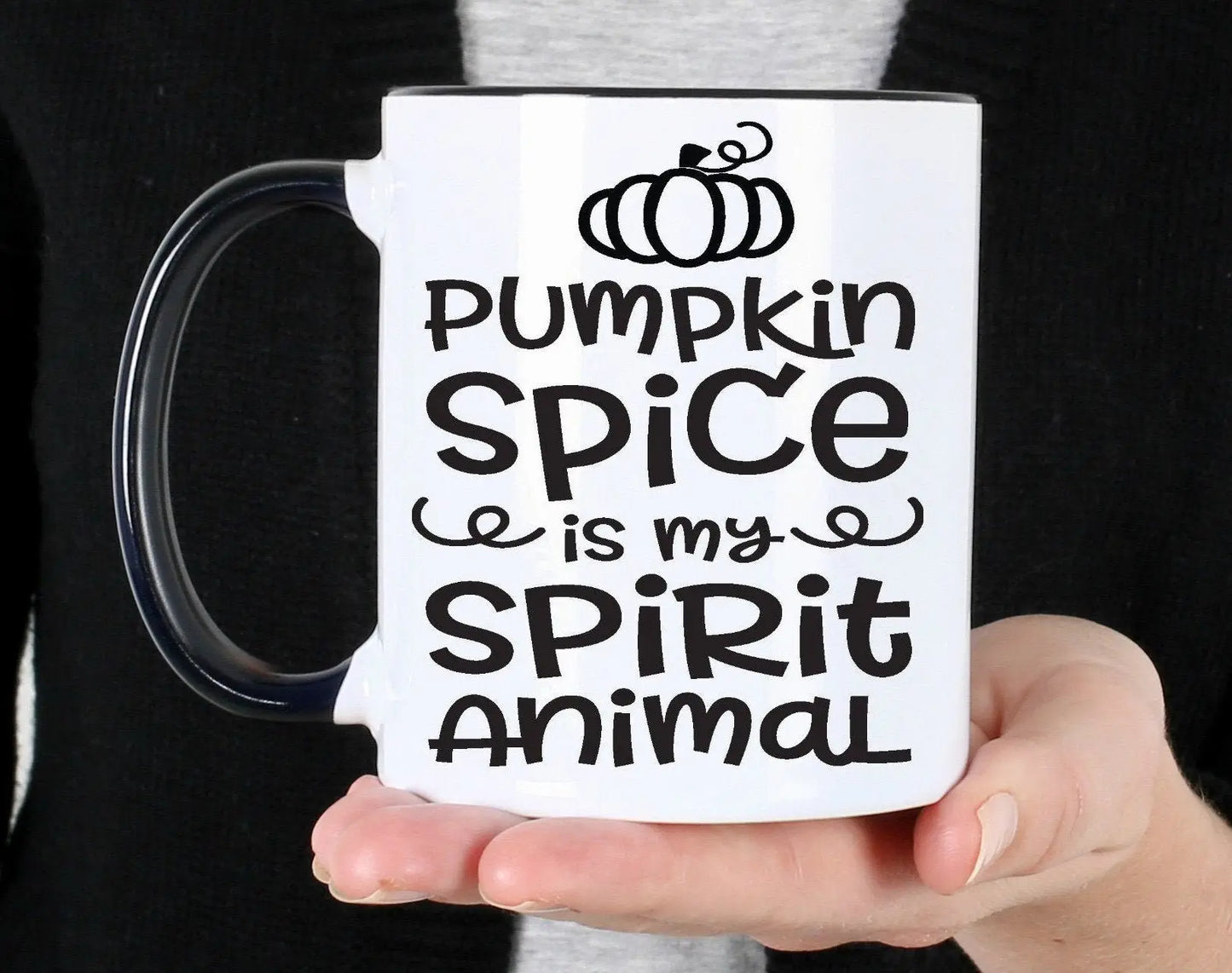 Pumpkin Spice Is My Spirit Animal Mug