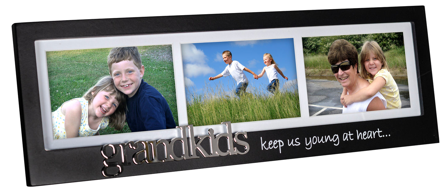 Grandkids Keep Us Young At Heart Frame