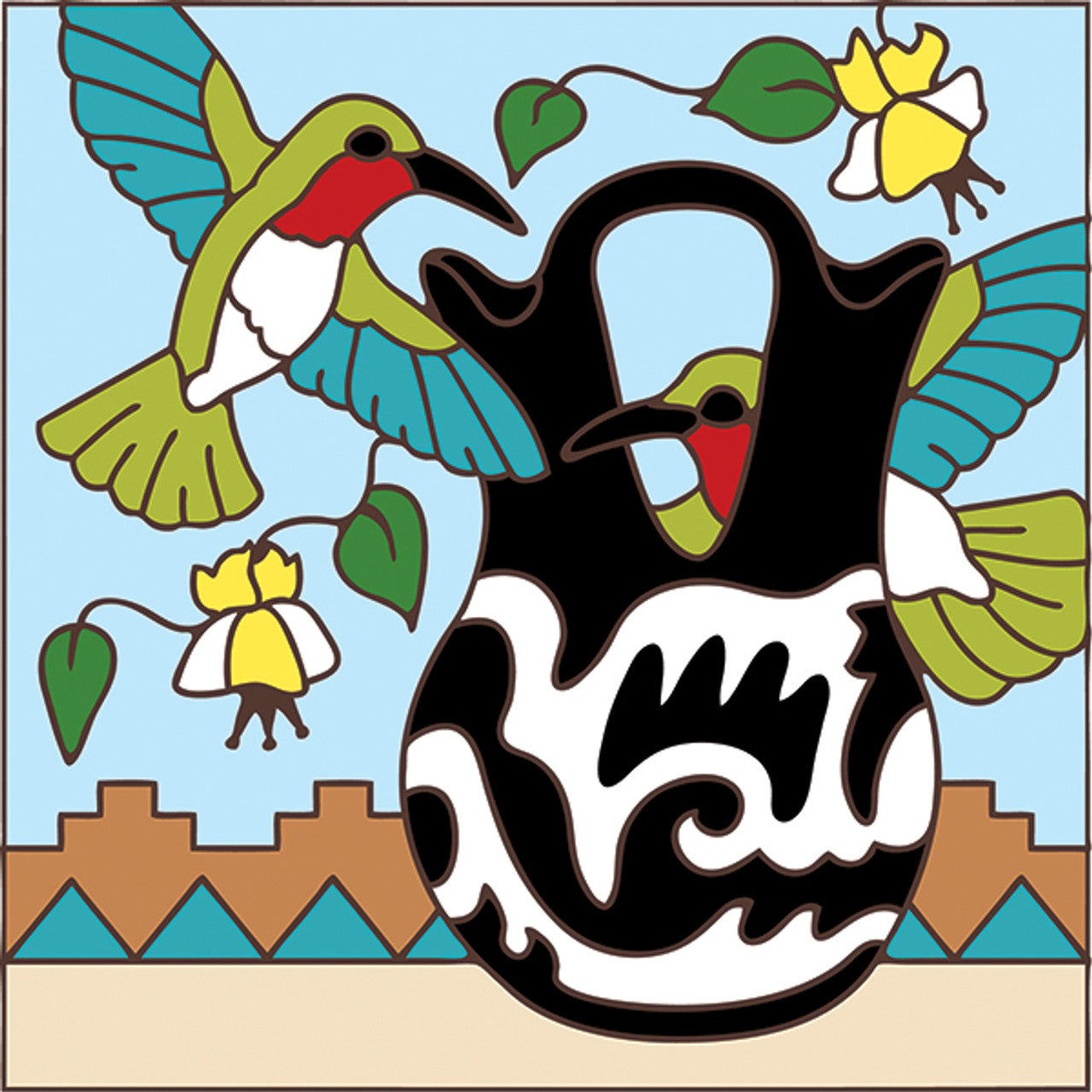 Hummers & Pot Tile