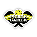 Pickle Baller Sticker