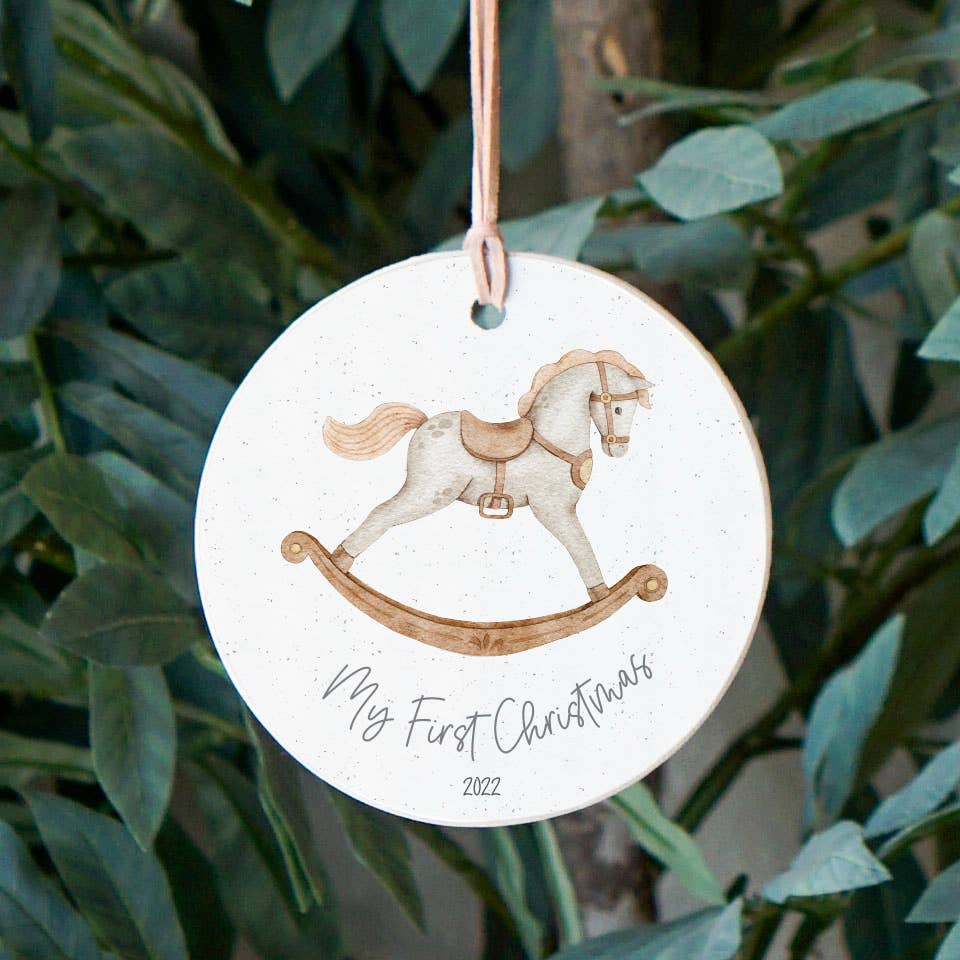 Clairmont & Co - My First Christmas 2022 Ornament Baby's First Christmas