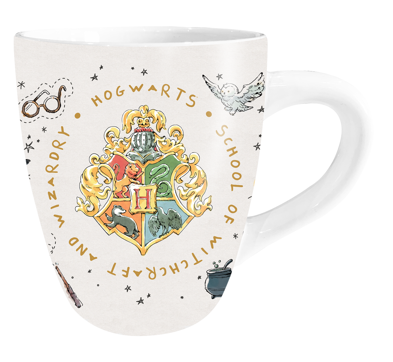 Harry Potter Crest Vintage Jumbo Mug