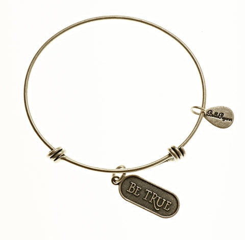 Be True Expandable Bangle Charm Bracelet