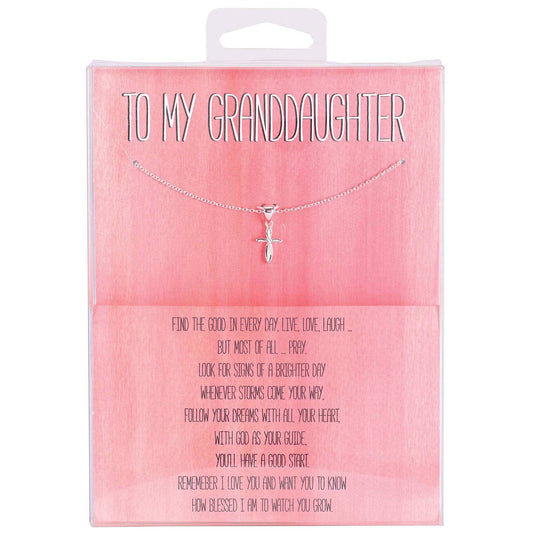 To My Granddaughter Necklace