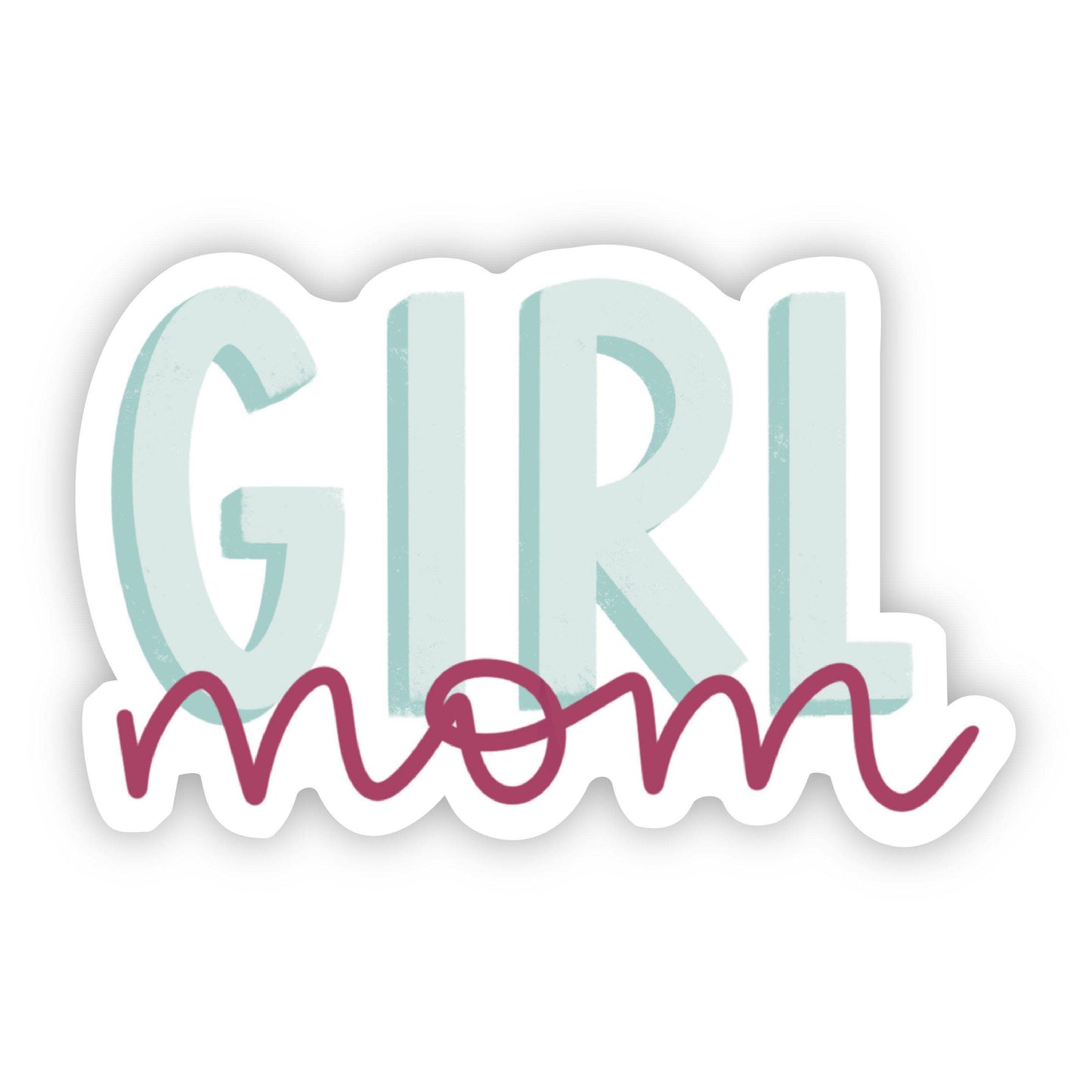 Girl Mom Sticker