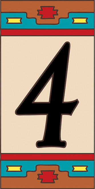 Number 4 Southwest Tile