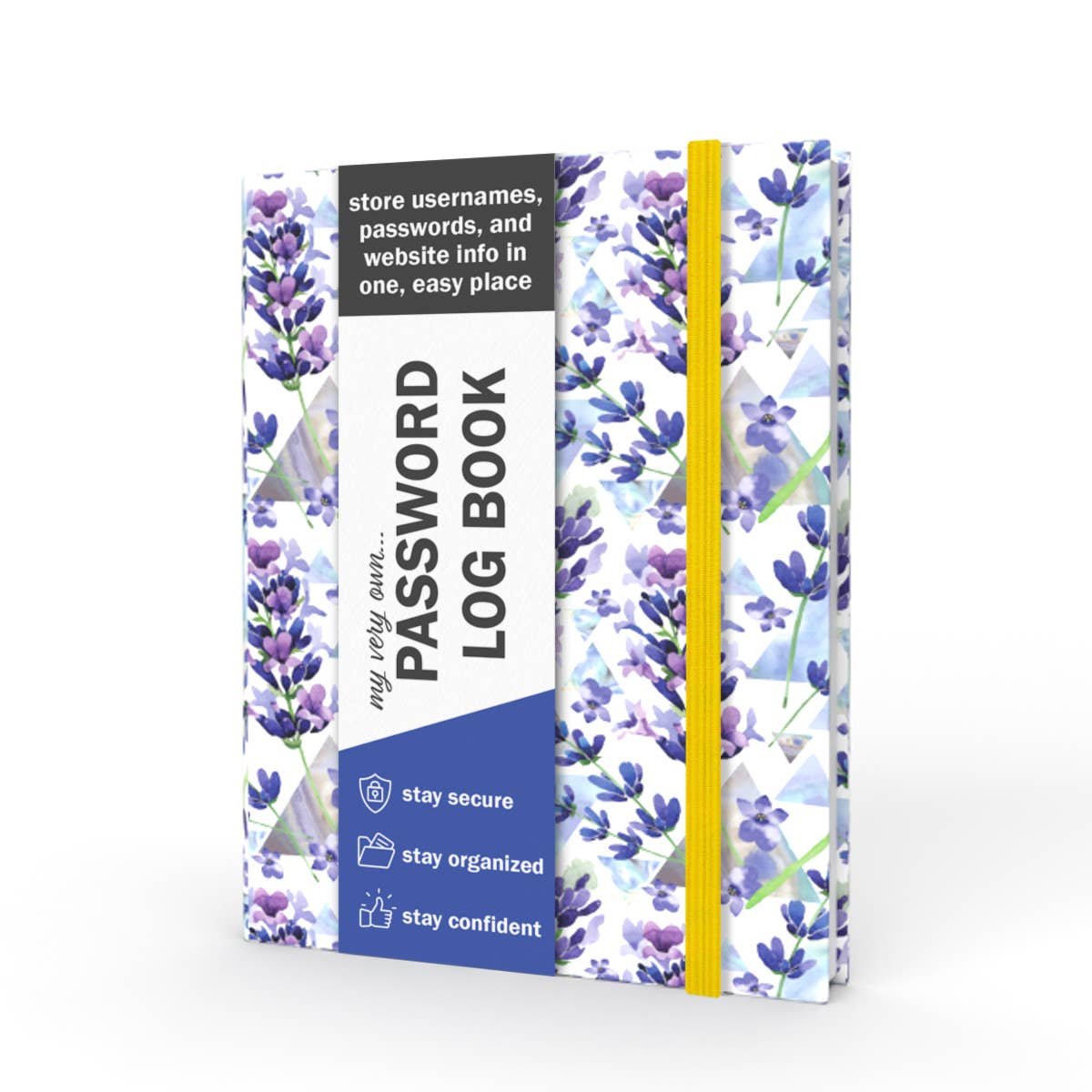 Lavender Password Log Book