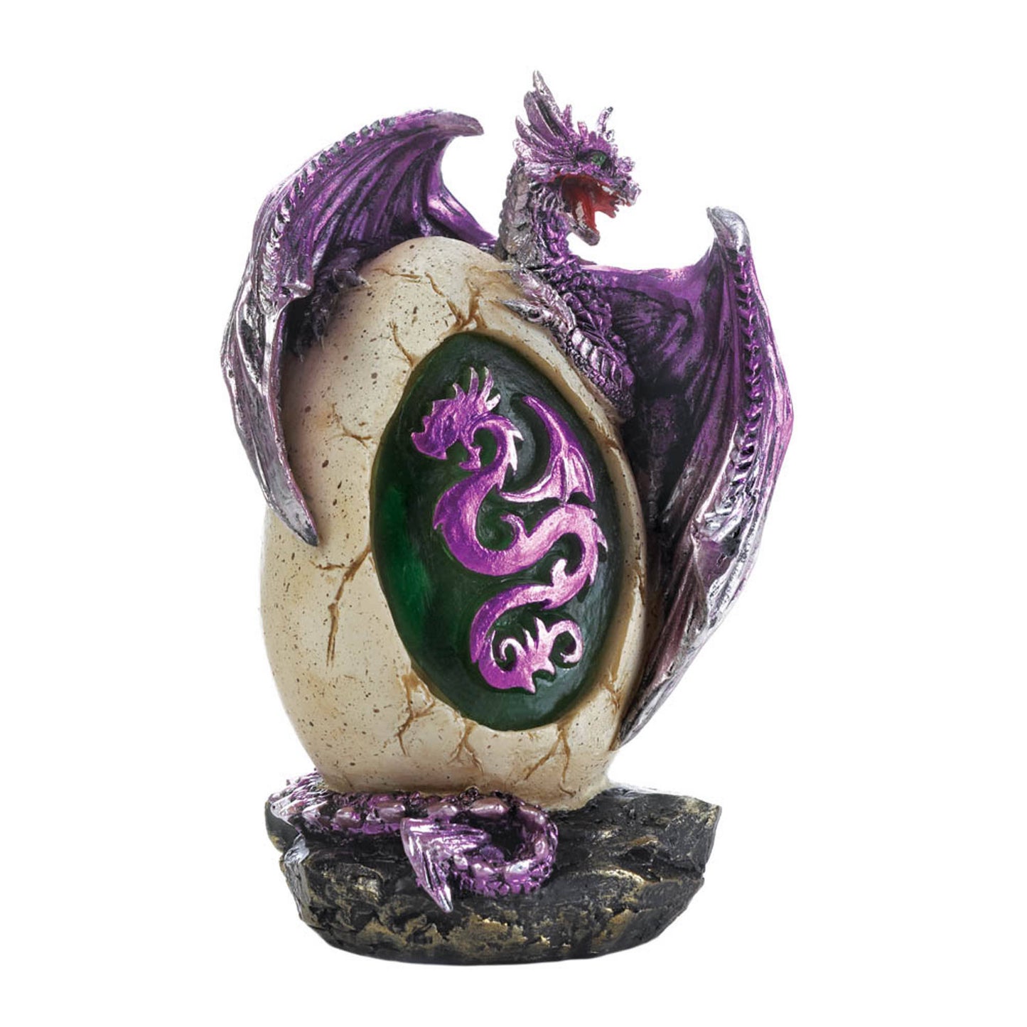 Zingz & Thingz - Purple Dragon Egg Statue