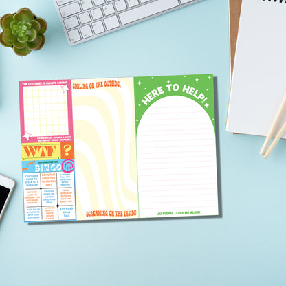 Customer Service Notepad Set of 5