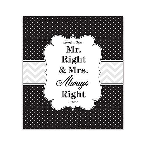 Mr. Right and Mrs. Always Right Recipe Binder